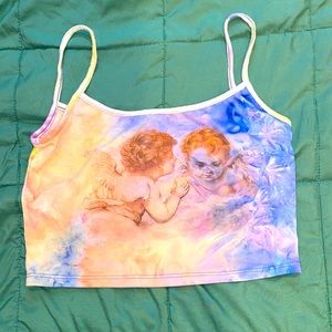 Angel crop top